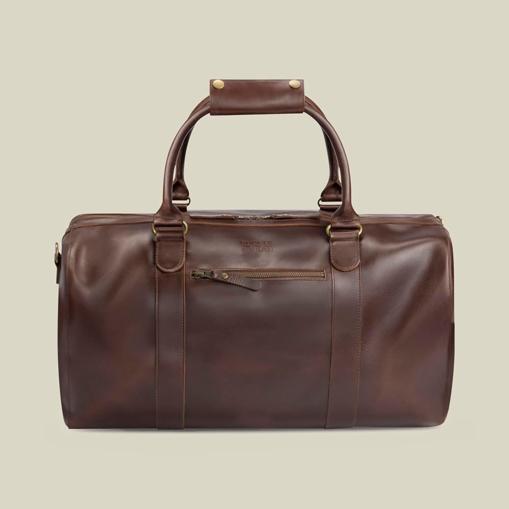 Leder Weekender Willow