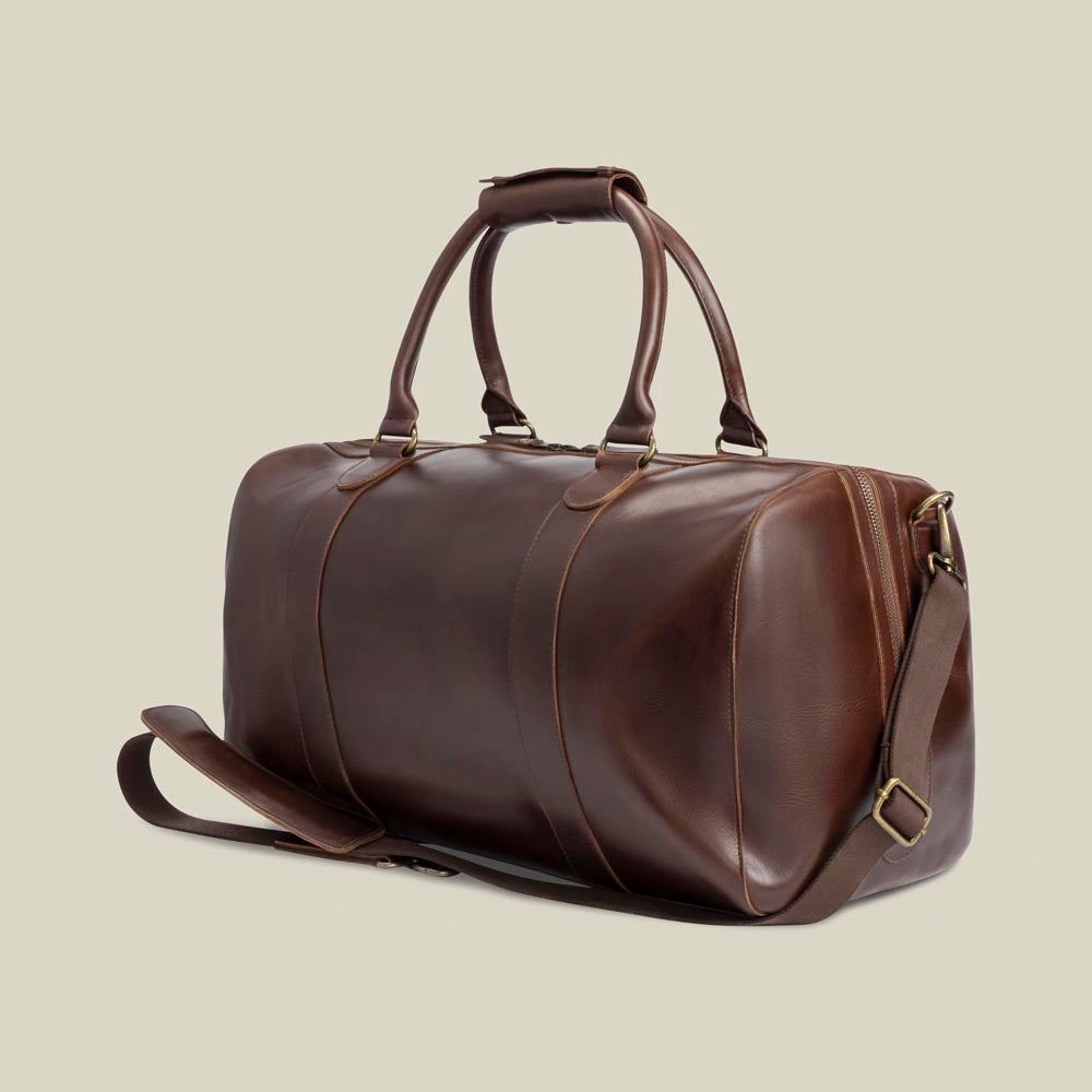 Leder Weekender Willow