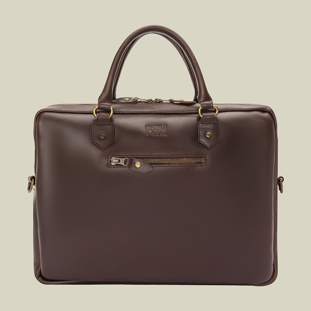 Leather Briefcase Cali