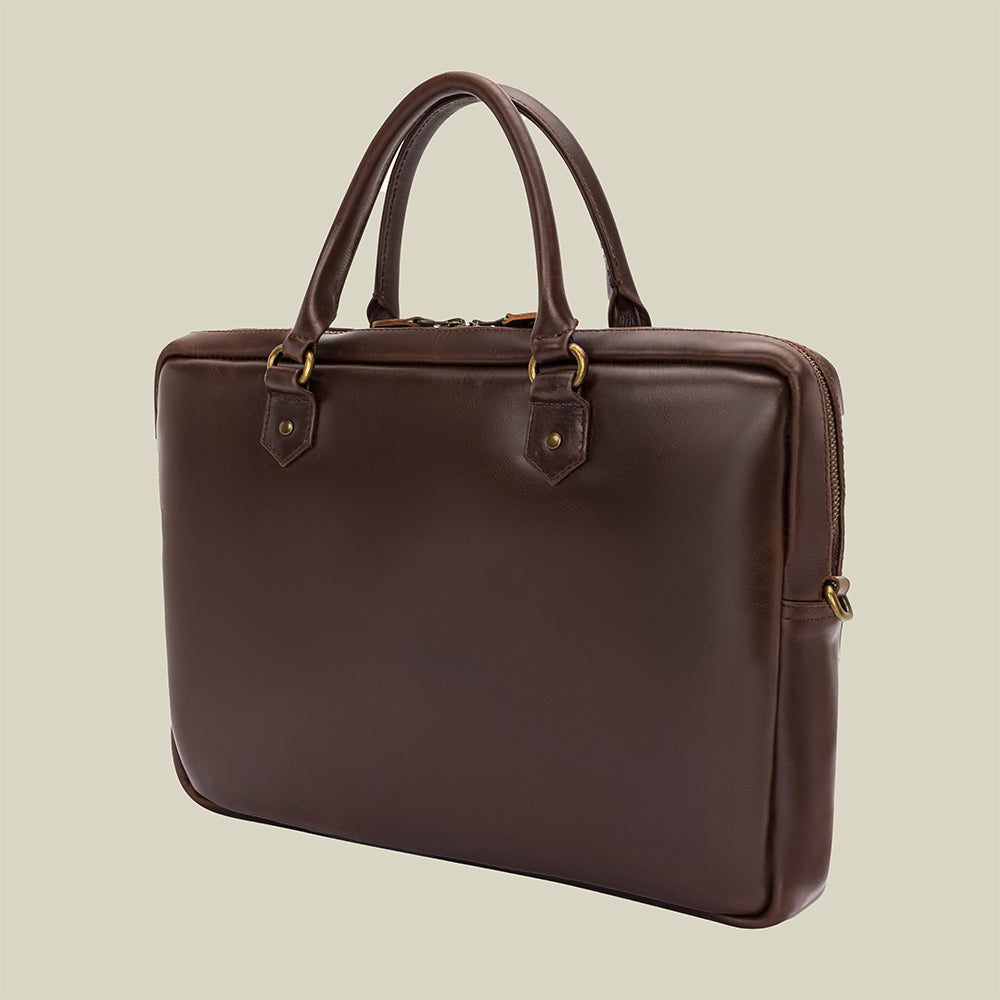 Leather Briefcase Cali