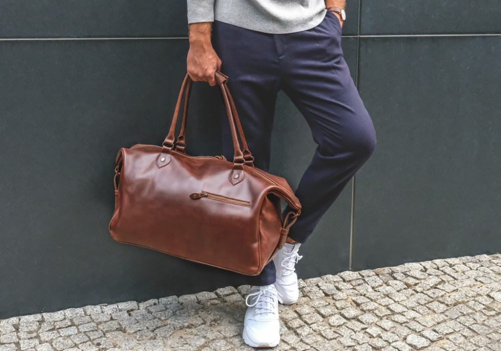 Leder Weekender Linwood – Buckle and Seam - Main Image