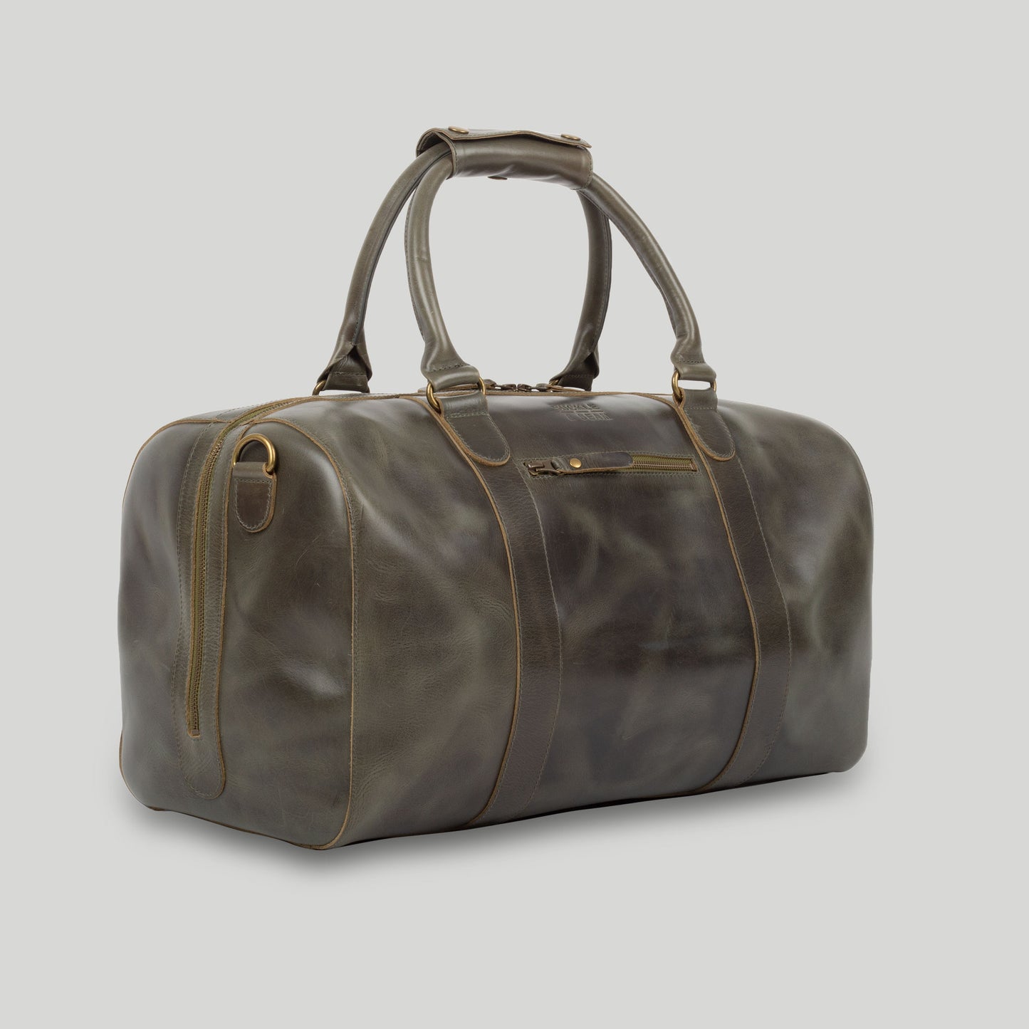 Leather Weekender Willow